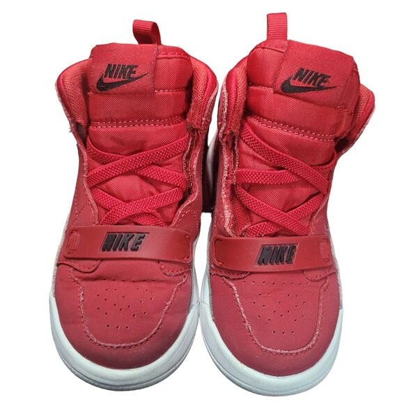 Nike Air Jordan LEGACY 321TD 9C Toro Red White cement - Picture 4 of 7